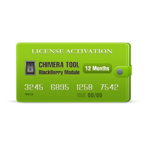Chimera Tool BlackBerry Module 12 Months License Activation