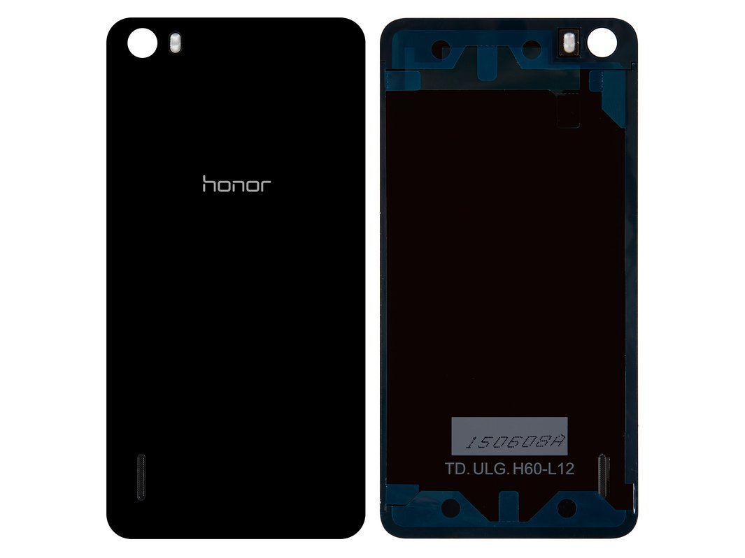 Wetenschap aflevering Beter Housing Back Cover compatible with Huawei Honor 6 H60-L02, (black, plastic)  - GsmServer