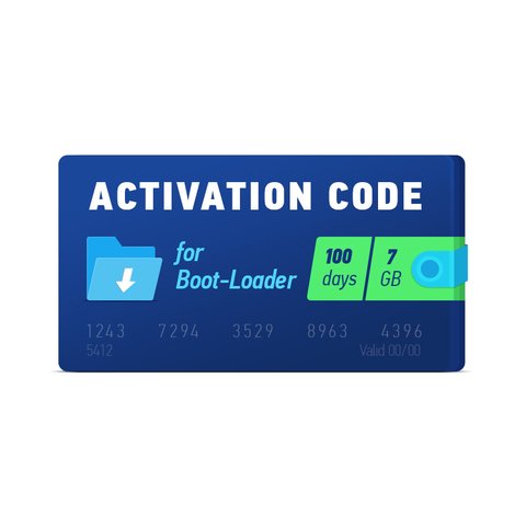 Boot Loader 2.0 Activation Code 100 days, 7 GB 