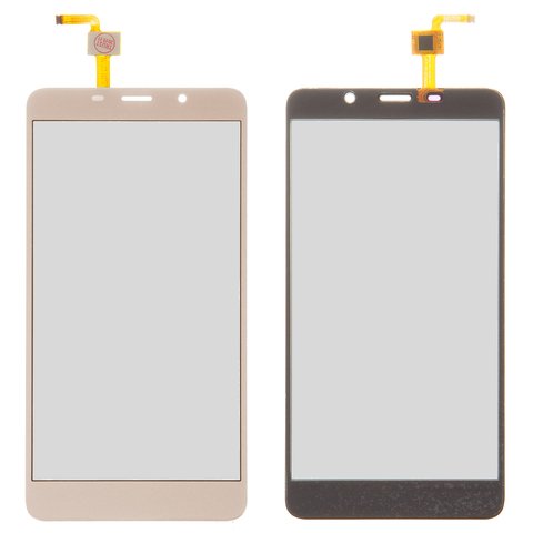 Touchscreen compatible with Leagoo M8, golden 