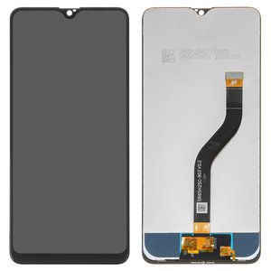 Дисплей для Samsung A207 Galaxy A20s, черный, без рамки, High Copy