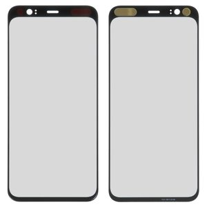 Housing Glass compatible with Google Pixel 4, black 