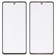 Housing Glass G+OCA PRO compatible with Samsung M536 Galaxy M53, (with OCA film, black)