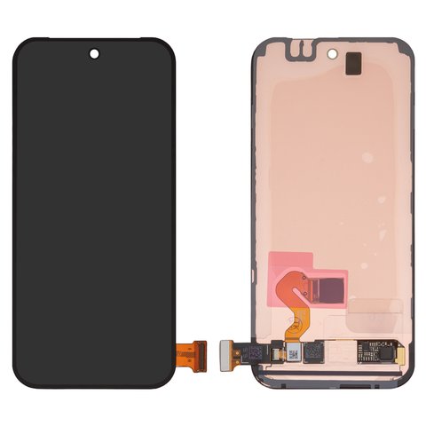 LCD compatible with Google Pixel 9, black, with frame, Original PRC , G2YBB, GUR25, G1B60