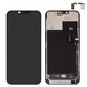 Дисплей для iPhone 13 Pro Max, черный, с рамкой, HC, без микросхемы, (AMOLED), GX OEM soft, 120Hz