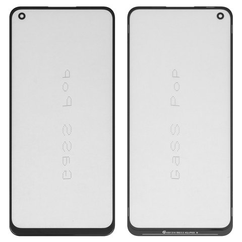 Housing Glass G+OCA PRO compatible with Realme 10, 11 4G, 9, 9 Pro plus; Oppo A78 4G CPH2565 , Reno 7, Reno 7 5G, Reno 7 SE, Reno 8, Reno 8 5G, Reno 8T, with OCA film, black 