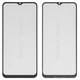 Housing Glass G+OCA PRO compatible with Oppo A31, A5 (2020), A9 (2020), (with OCA film, black)
