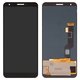 Дисплей для Google Pixel 3a XL, черный, без рамки, High Copy, (OLED)