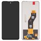 LCD compatible with Tecno Pop 8, Spark 20 (KJ5), Spark 20C (BG7), Spark Go (2024) (BG6); Infinix Hot 40i (X6528B), Smart 8 (X6525), (black, without frame, Copy, BV066G3M-L0A-XM00)