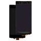 Pantalla LCD puede usarse con Sony E6533 Xperia Z3+ DS, E6553 Xperia Z3+, Xperia Z4, negro, sin marco, Original (PRC)