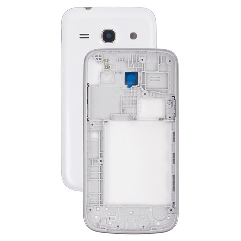 Carcasa puede usarse con Samsung G350 Galaxy Star Advance, blanco, single SIM