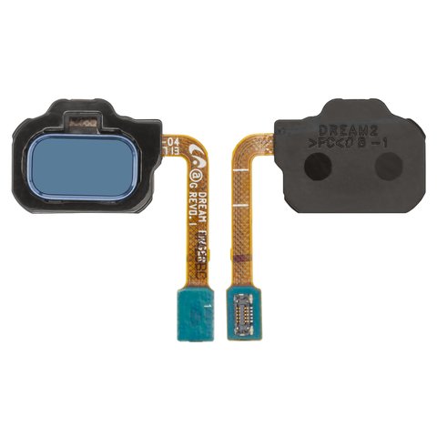 Cable flex puede usarse con Samsung G950F Galaxy S8, para escaner de huellas dactilares, azul, coral blue