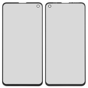 Vidrio de carcasa puede usarse con Samsung G970 Galaxy S10e, negro