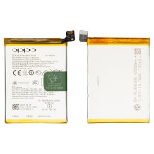 Batería BLP835 puede usarse con Oppo A94 4G, F19 Pro, Reno5 Lite, Li ion, 3.87 V, 4310 mAh, Original PRC 