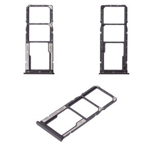 Sujetador de tarjeta SIM puede usarse con Xiaomi Redmi A2, negro, classic black