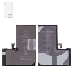 Batería JCID puede usarse con Apple iPhone 13 Pro, Li Polymer, 3.87 V, 3300 mAh, mayor capacidad