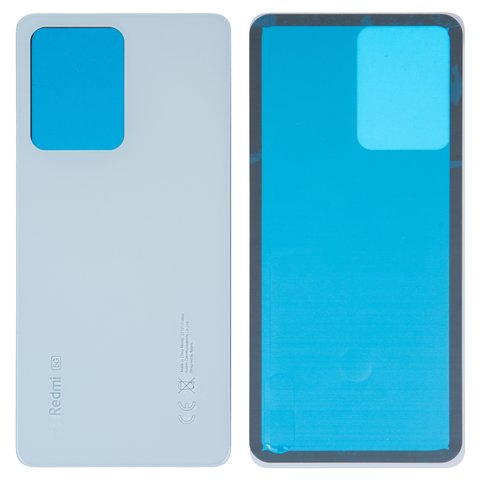 Panel trasero de carcasa puede usarse con Xiaomi Redmi Note 12 Pro 5G, blanco