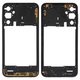 Parte media de carcasa puede usarse con Samsung A245 Galaxy A24, negra