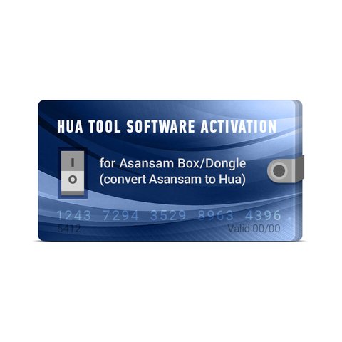 Активація Hua Tool Software для Asansam Box Dongle конвертація Asansam в Hua 