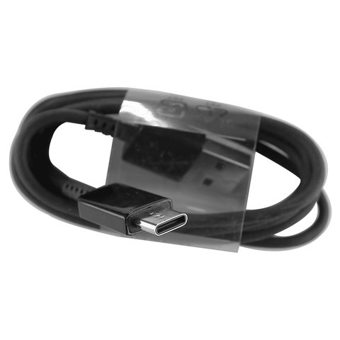 USB кабель Samsung, USB тип C, USB тип A, 120 см, чорний