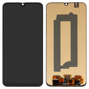 Дисплей для Samsung M215 Galaxy M21, M305 Galaxy M30, M307 Galaxy M30s, M315 Galaxy M31, чорний, без рамки, High Copy, з широким обідком, OLED 