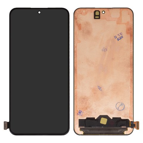 Дисплей для Xiaomi 13, чорний, без рамки, Оригінал переклеєне скло , 2211133C, 2211133G