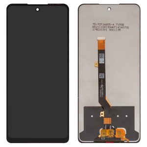 Дисплей для Tecno Pova 5 LH7n , Pova 5 Pro LH8n , Spark 10 Pro; Infinix Hot 30, Note 30 X6833, X6716 , черный, без рамки, Сopy