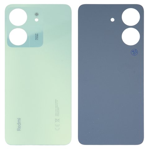 Задня панель корпуса для Xiaomi Redmi 13C, зелена, clover green