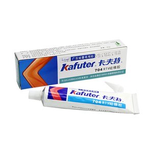 Клей герметик Kafuter K 704, 45 г, белый, полугустой