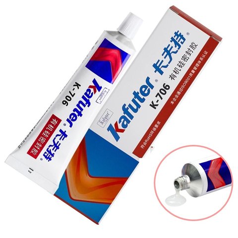 Клей герметик Kafuter K 706, силіконовий, 45 г