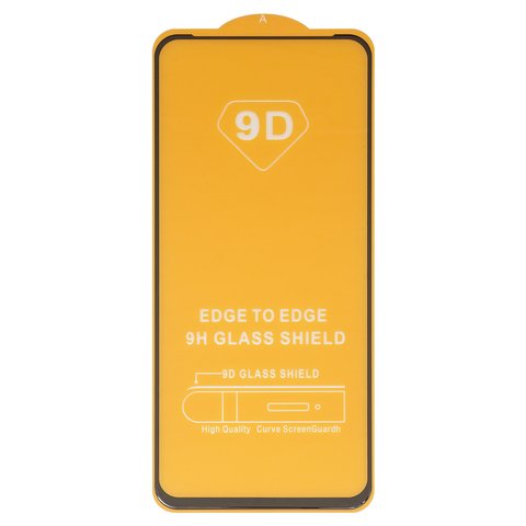 Защитное стекло для Infinix Hot 50i X6531 , Smart 9 X6532 , совместимо с чехлом, Full Glue, без упаковки , черный