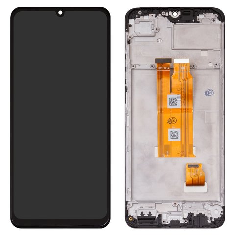 Дисплей для Realme Note 60X, черный, с рамкой, High Copy, RMX3938