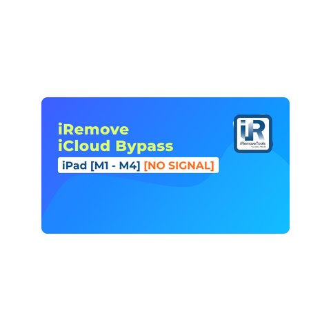 iRemove iCloud Bypass для iPad [M1 M4] [NO SIGNAL]