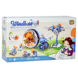 Робот ветроход 6 в 1, STEM конструктор СІС 21 636