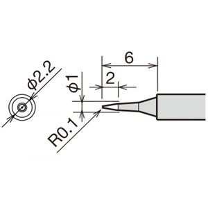 Паяльне жало Goot RX 81HRT SB