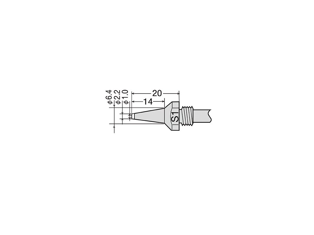 Desoldering Tip Goot Tp 100n S1 Toolboom