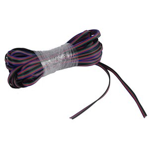 Cable para tiras LED (4 pines, 20AWG, 10 m) Cable para tiras LED (4 pines, 20AWG, 10 m)